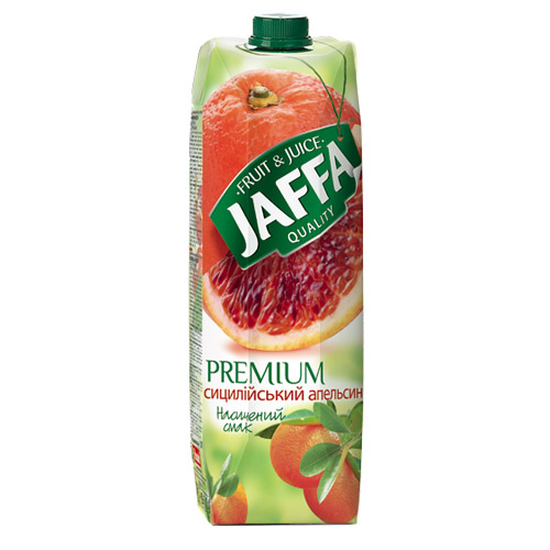 Jaffa напиток сокосодер. из красн апельсин 1,0 л.