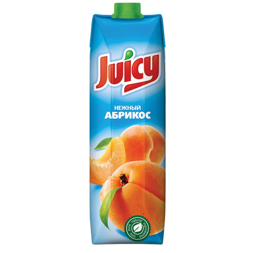 Juicy абрикос нектар 0,95 л.