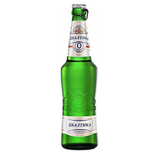 Балтика №0 безалкогольное 0,5 бут.